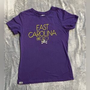 ECU Pirates Womens Jansport East Carolina Purple Tee Small